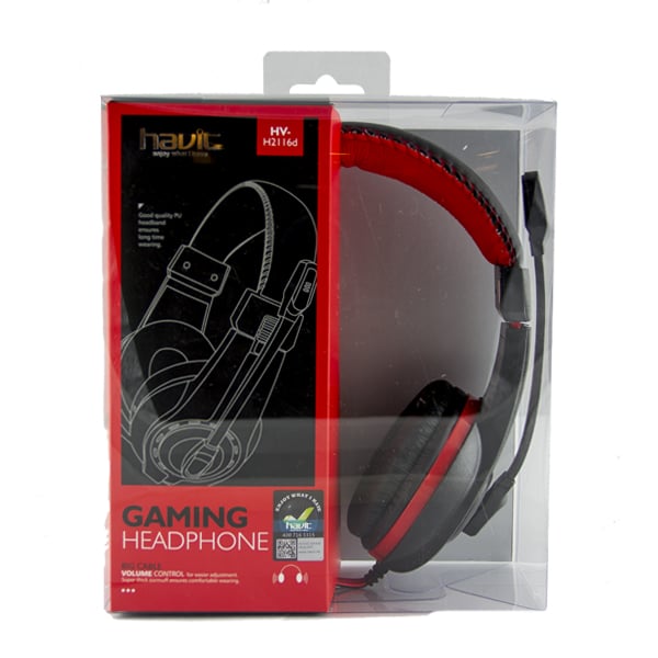 Gaming-Headphone-Red-Front